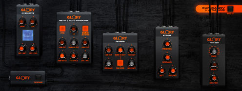 GLORY vst, virtual synthesizer effect session